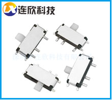 七腳拔動按鍵開關(guān) MK12C01/2臥式貼片